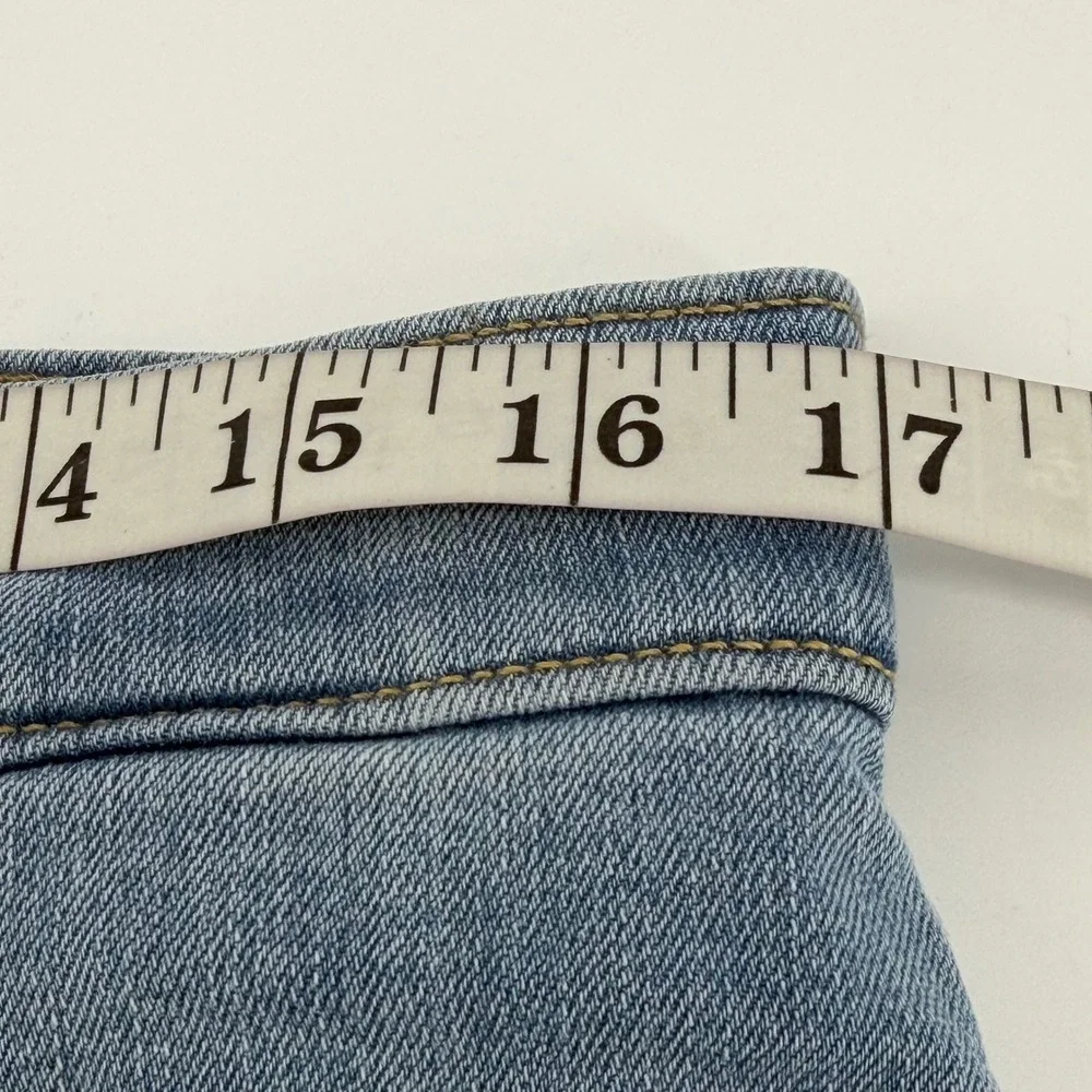 Lucky Brand Jeans Men 32x30 Light Blue 410 Athletic Straight Stretch Denim Pants